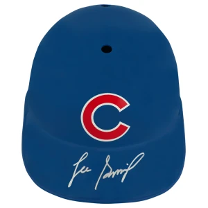Lee Smith Signed Chicago Cubs Souvenir Replica Batting Helmet