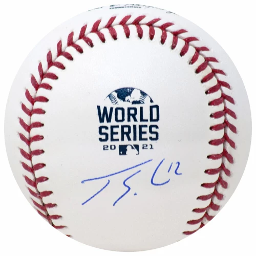 Jorge Soler Signed Rawlings Official 2021 World Series Baseball