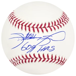 Sammy Sosa Signed Rawlings Official MLB Baseball w/609 HRs
