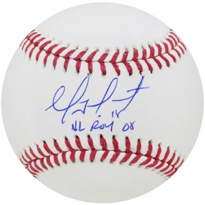 Geovany Soto Signed Rawlings Official MLB Baseball w/NL ROY 08