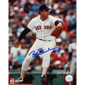 Bob Stanley Signed Boston Red Sox Pitching 8x10 Photo