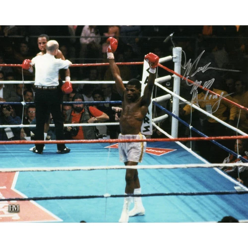 Marlon Starling Signed Boxing Arms Raised 8x10 Photo