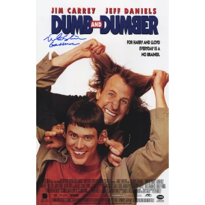 Mike Starr Signed Dumb & Dumber 11x17 Movie Poster w/Gasman
