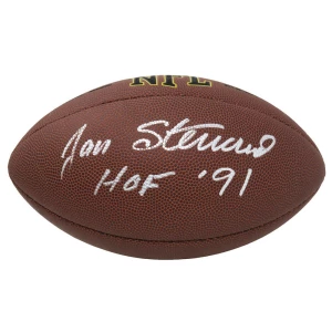 Jan Stenerud Signed Wilson Super Grip Full Size NFL Football w/HOF'91