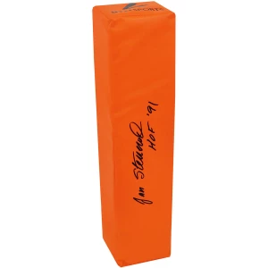 Jan Stenerud Signed BSN Orange Endzone Football Pylon w/HOF'91