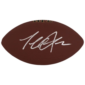 Terrell Suggs Signed Wilson Super Grip F/S NFL Football