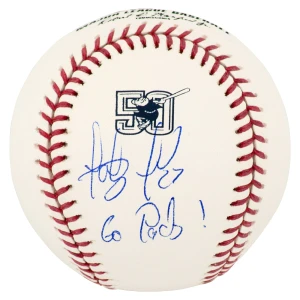 Fernando Tatis Jr. Signed Rawlings Padres 50th Anniversary Logo Baseball w/Go Pods - (JSA)