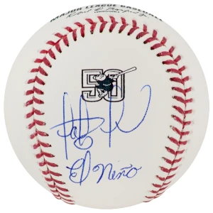 Fernando Tatis Jr. Signed Rawlings Padres 50th Anniversary Logo Baseball w/El Nino - (JSA)