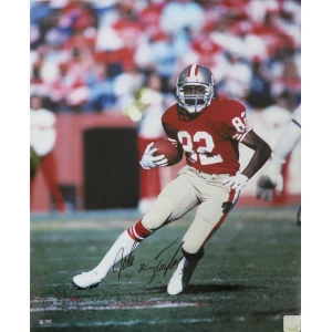 John Taylor Signed San Francisco 49ers Action 16x20 Photo