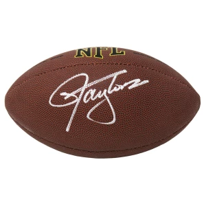 Lawrence Taylor Signed Wilson Super Grip Full Size NFL Football