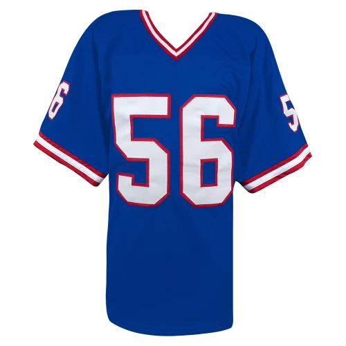 Lawrence Taylor Signed Blue T/B Custom Football Jersey w/HOF'99 - Image 3
