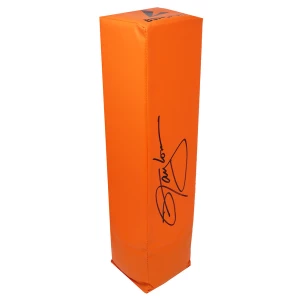 Lawrence Taylor Signed Orange Endzone Football Pylon