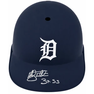 Mickey Tettleton Signed Detroit Tigers Souvenir Replica Batting Helmet w/3x SS
