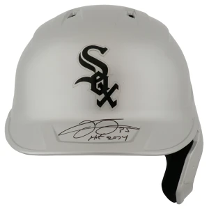 Frank Thomas Signed White Sox Chrome Rawlings Full Size Replica Baseball Batting Helmet w/HOF 2014