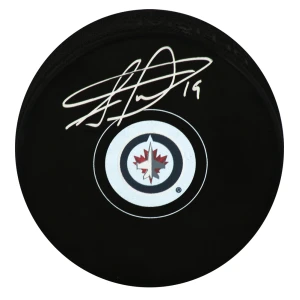 Jonathan Toews Signed Winnipeg Jets Logo Hockey Puck