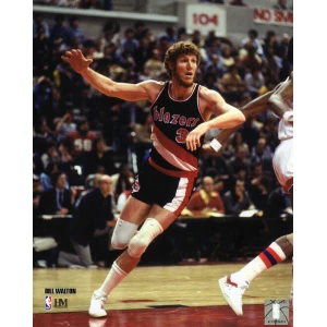 Bill Walton Unsigned Portland Trailblazers Action 8x10 Photo (Highland Mint) (Lot of 5)