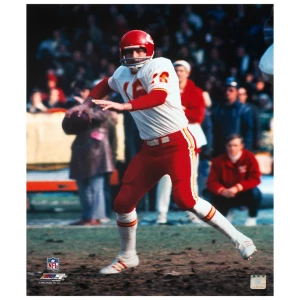 Len Dawson Kansas City Chiefs Passing Action Football 16x20 Photograph (PhotoFile) - (Lot of 4)