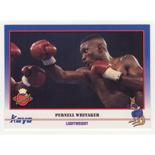 Pernell Whitaker 1991 Kayo Boxing Trading Card #80 (Lot of 17)