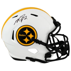 Michael Vick Signed Pittsburgh Steelers Lunar Eclipse Riddell Full Size Speed Replica Helmet