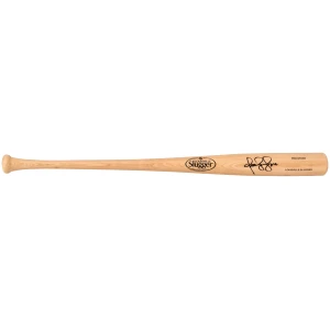 Omar Vizquel Signed Louisville Slugger Pro Stock Blonde Baseball Bat