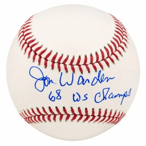 Jon Warden Signed Rawlings Official MLB Baseball w/68 WS Champs