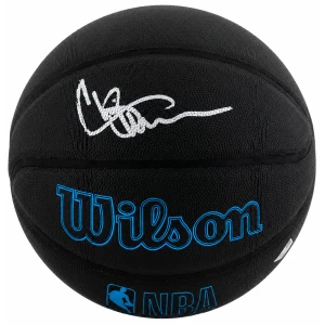 Chris Webber Signed Wilson Forge Plus Black Full Size NBA Basketball - (Fanatics)