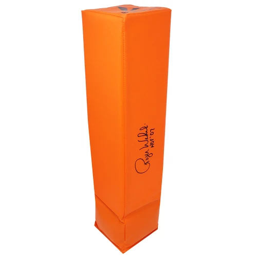 Roger Wehrli Signed Orange Endzone Pylon w/HOF'07