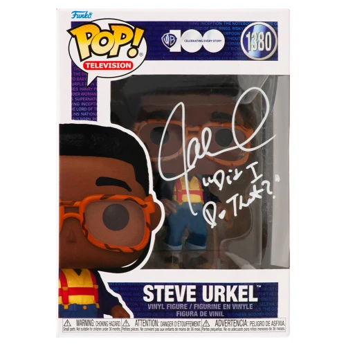 Jaleel White Signed Steve Urkel Family Matters Funko Pop Doll #1380 w/Did I Do That?