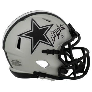 Danny White Signed Dallas Cowboys RAVE Riddell Speed Mini Helmet