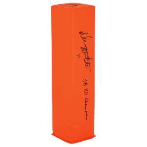 Danny White Signed BSN Orange Endzone Football Pylon w/SB XII Champs