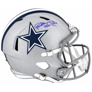 Randy White Signed Cowboys Riddell Full Size Speed Replica Helmet w/HOF'94