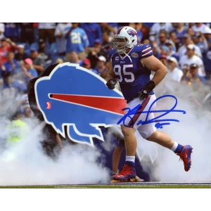 Kyle Williams Signed Bills Smoke 8x10 Photo