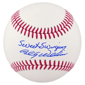 Billy Williams Signed Official MLB Baseball w/Sweet Swinging