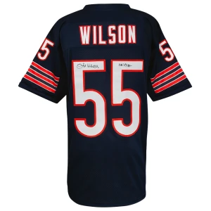 Otis Wilson Signed Navy Custom Football Jersey w/SB XX 85