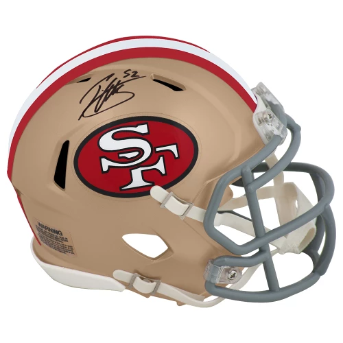 Patrick Willis Signed San Francisco 49ers Riddell Speed Mini Helmet