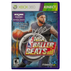 Deron Williams Signed NBA Baller Beats Xbox 360 Kinect Video Game Cover