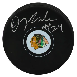 Doug Wilson Signed Chicago Blackhawks Logo Hockey Puck