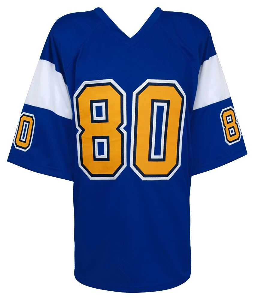 Kellen Winslow Signed Dark Blue Throwback Custom Football Jersey w/HOF'95 - Image 3