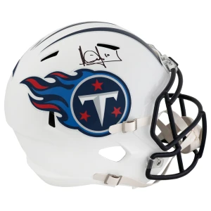 Vince Young Signed Tennessee Titans Riddell Full Size Speed Replica Helmet