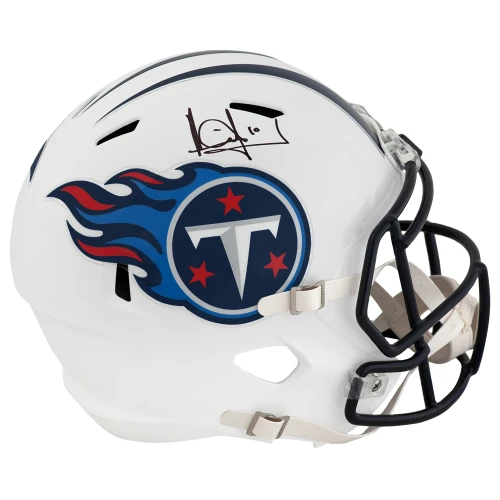 Vince Young Signed Tennessee Titans Riddell Full Size Speed Replica Helmet