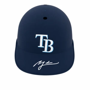 Ben Zobrist Signed Tampa Bay Rays Souvenir Replica Batting Helmet
