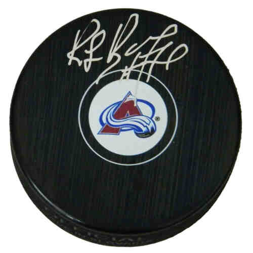 Ray Bourque Signed Colorado Avalanche Logo Hockey Puck