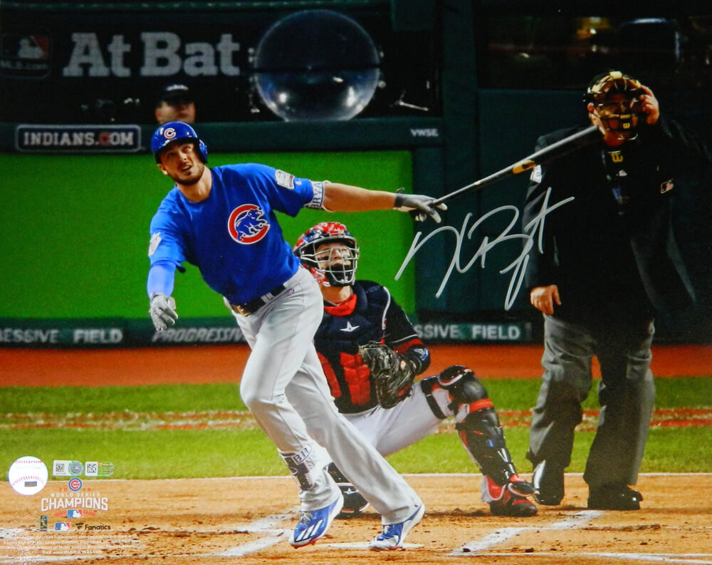 Kris Bryant Chicago Cubs Fanatics Authentic 2016 MLB World Series