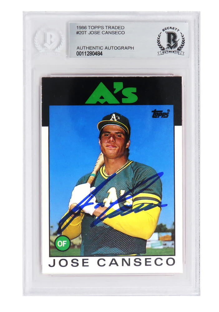 1986 2024 Topps MLB Jose Canseco Card