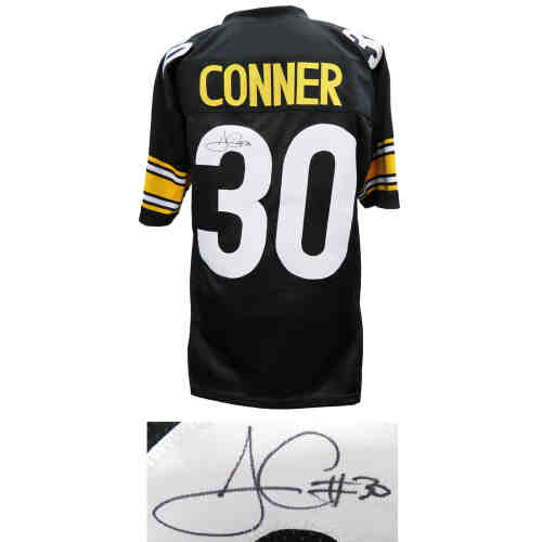 James Conner Signed Black Custom Football Jersey