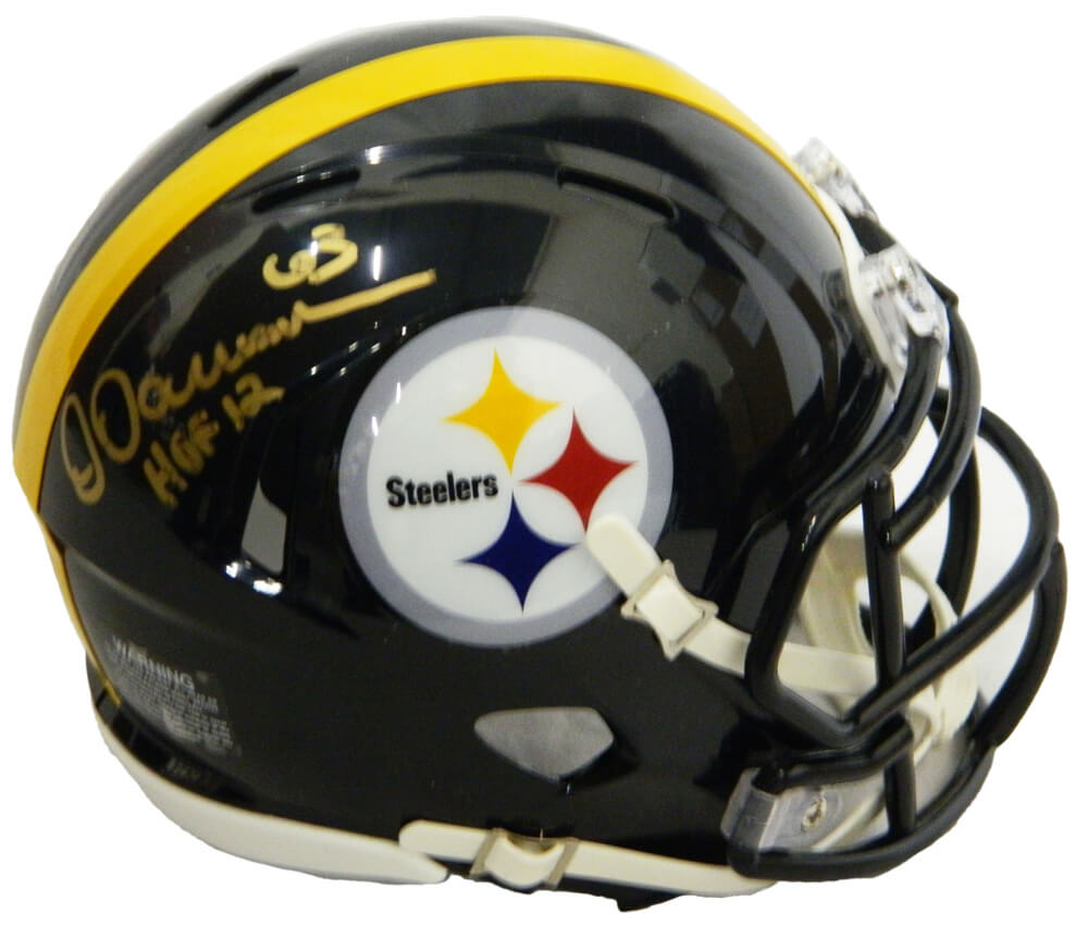 Pittsburgh Steelers Dermontti Dawson Signed Mini Helmet