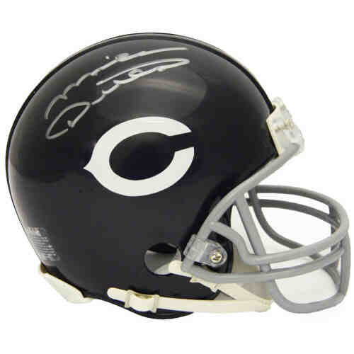 Mike Ditka Signed Bears Throwback Mini Helmet