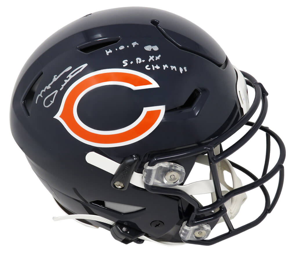 Mike Ditka Signed Bears SPEEDFLEX Authentic Helmet w/HOF