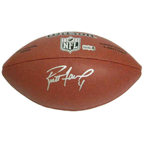 Brett Favre Signed Wilson Limited Full Size NFL Football