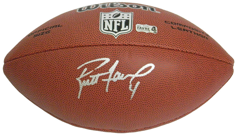 Brett Favre Atlanta Falcons Memorabilia, Brett Favre Collectibles, Falcons  Verified Signed Brett Favre Photos